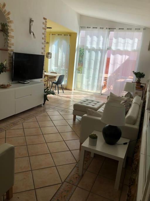 Casa Macken Con Piscina Climatizada Y Jacuzzi Villa San Bartolome Ruang foto
